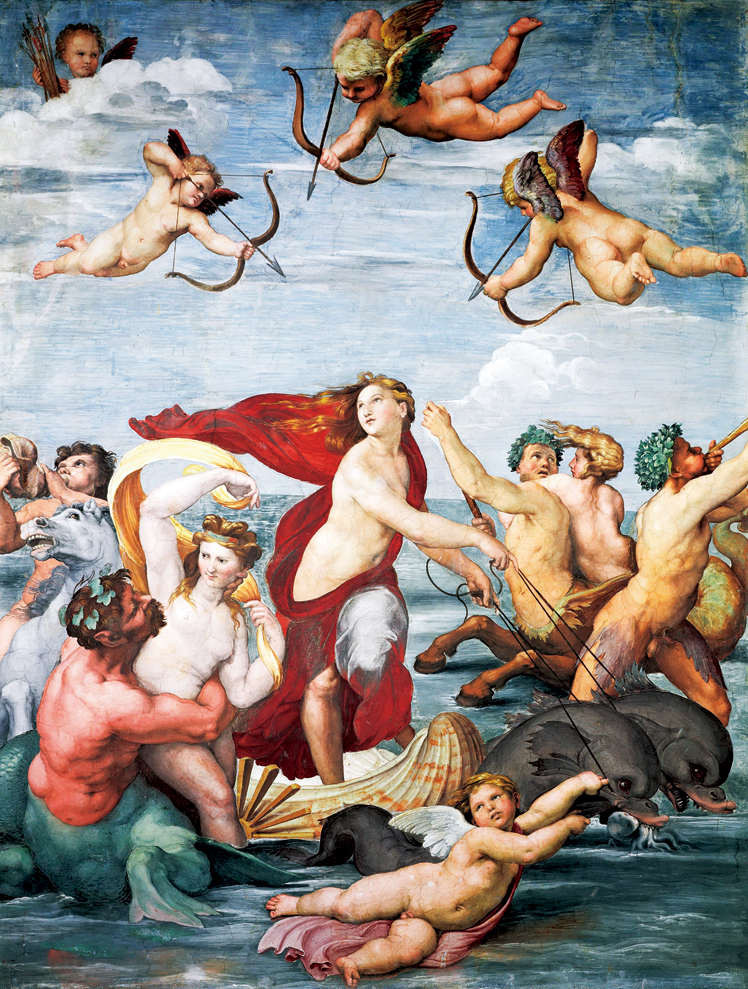   拉斐尔·桑西  Raffaello Santi  ——伽拉忒亚